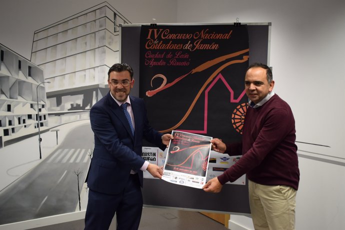 Pedro Llamas y Agustín Risueño durante la presentación.