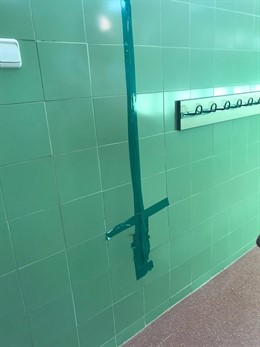 Centro educativo "abandonado"