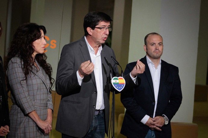 Juan Marín, este viernes