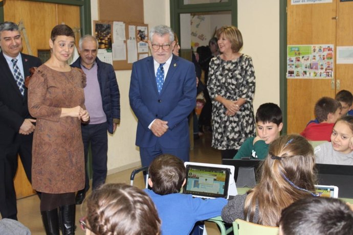 Felpeto en el Colegio Público ‘Pérez Molina’ de Ciudad Real