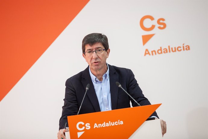  En Sevilla, el candidato de Ciudadanos a la presidencia del gobierno de la Junt