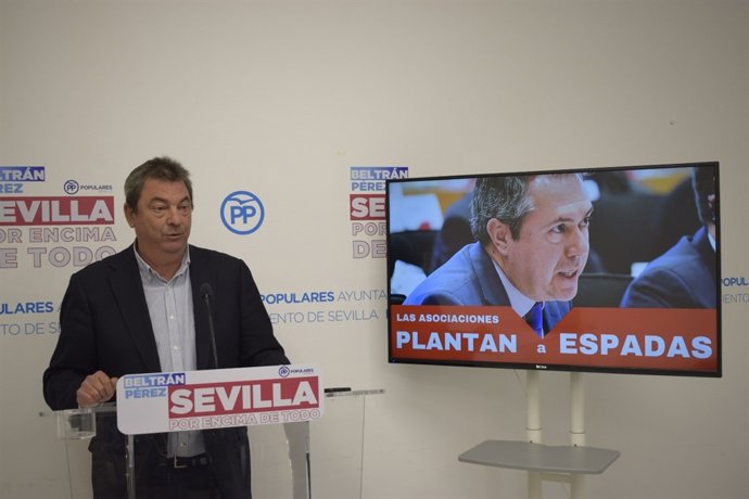 El concejal del PP en Sevilla Ignacio Flores