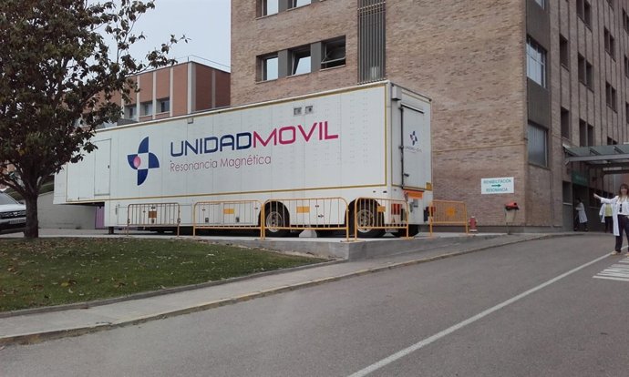 Nueva unidad de resonancia en el Hospital de Barbastro.