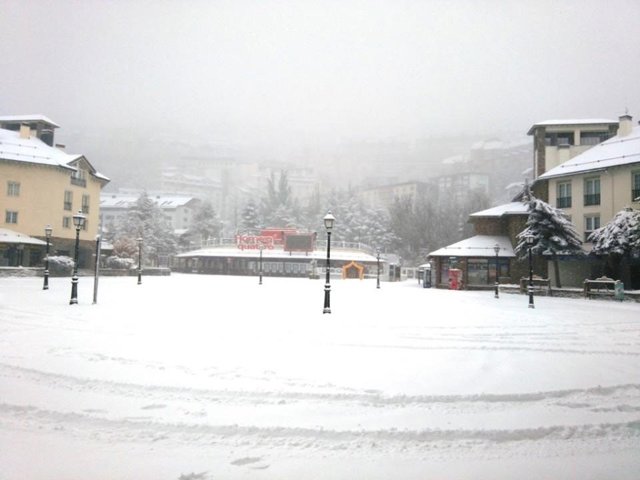 La estación de Sierra Nevada este miércoles