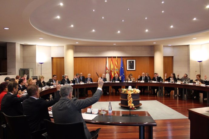 Pleno de la Diputación de Huesca