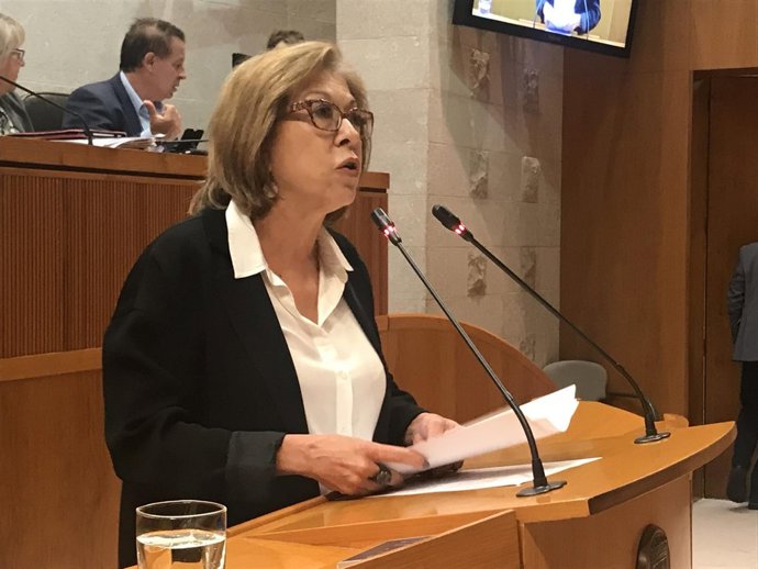 Pilar Ventura, consejera de Sanidad