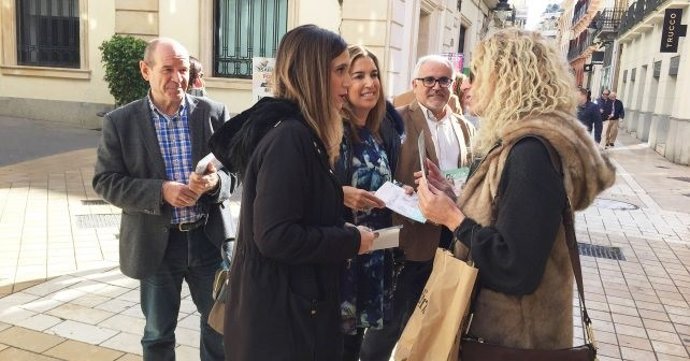 La candidata número dos por el PSOE de Huelva al Parlamento, María Márquez.