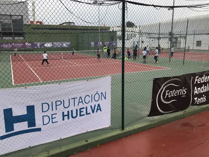 Cancha de tenis.