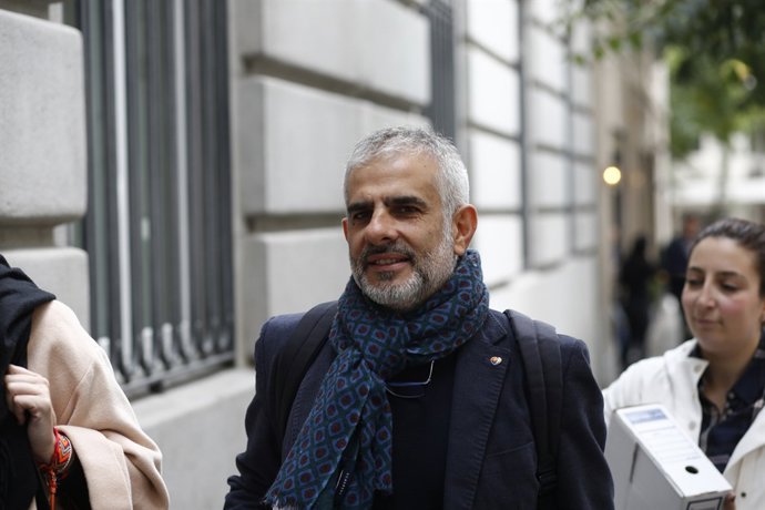 El portaveu de Cs al Parlament Carlos Carrizosa en una imatge d'arxiu.
