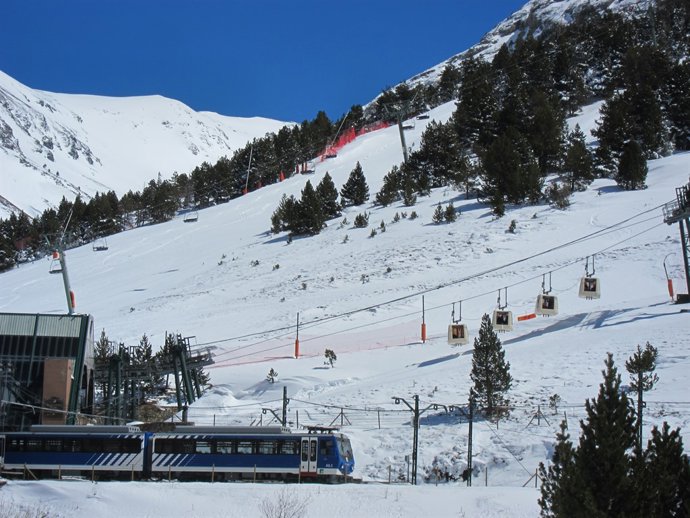 Cremallera de Núria. Vall de Núria