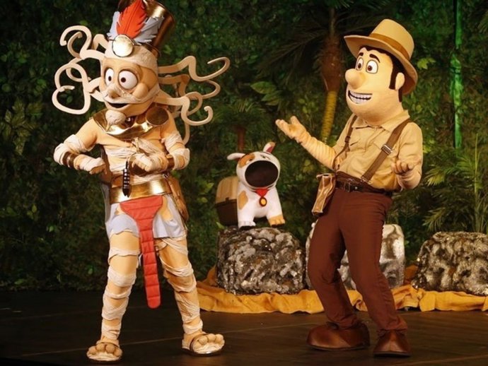 El musical infantil de Tadeo Jones llega al Auditorio El Batel