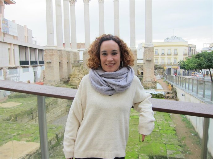 La cabeza de lista de Adelante Andalucia por Córdoba, Ana Naranjo