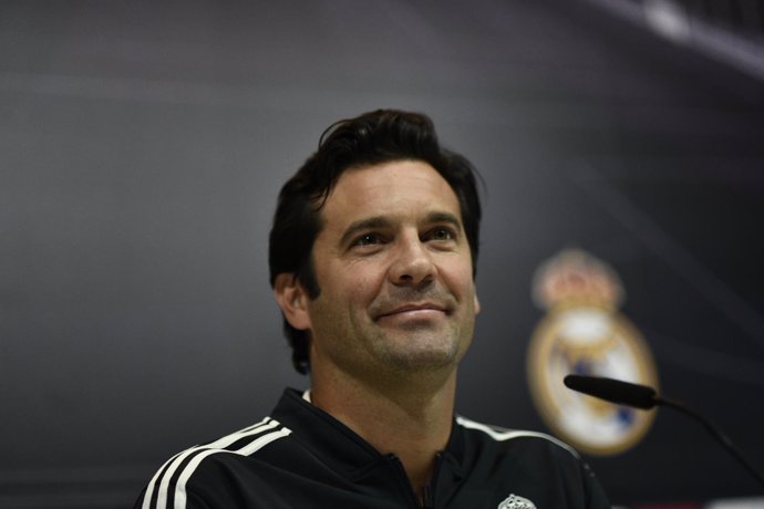 Rueda de prensa de Santiago Solari, nuevo entrenador del Real Madrid