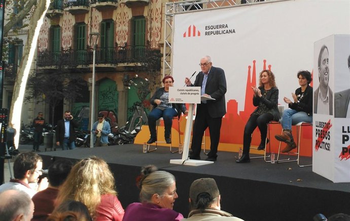 El Candidato De ERC A La Alcaldía De Barcelona, Ernest Maragall