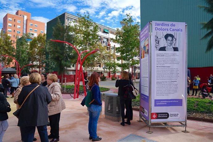 Jardines de Dolors Canals en Sant Martí