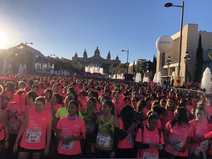 Carrera de la Mujer en Barcelona 2018