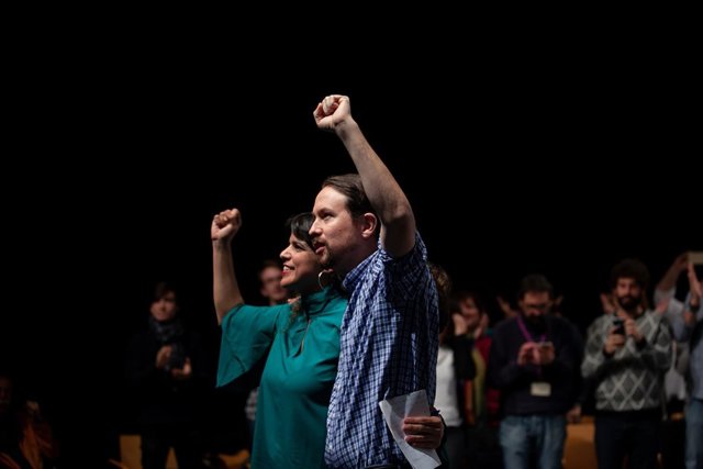 Pablo Iglesias y Teresa Rodríguez