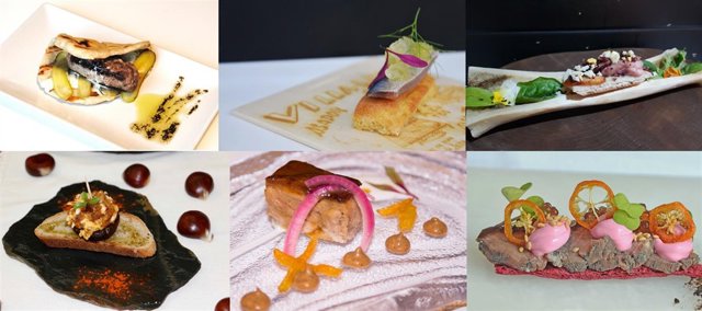 Tapas presentadas al XI Concurso de Pinchos Medievales de Olivenza