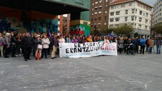 Concentración en Barakaldo