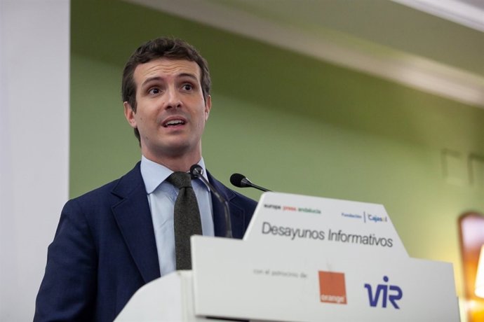 Pablo Casado, president del Partit Popular, en una imatge d'arxiu.