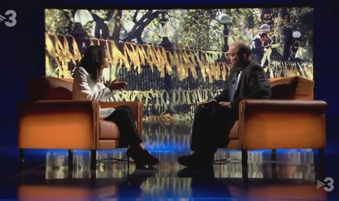 El director de TV3 entrevista a Inés Arrimadas