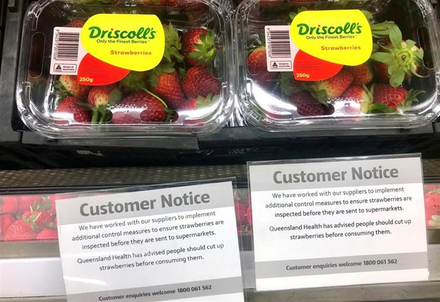 Mensajes de aviso para los clientes de supermercados en Australia