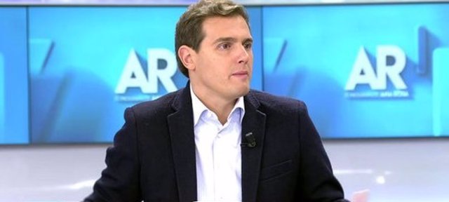 Entrevista en Telecinco al presidente de Ciudadanos, Albert Rivera