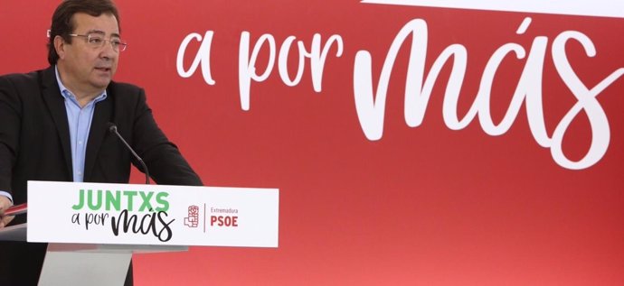 Secretario general del PSOE de Extremadura, Guillermo Fernández Vara