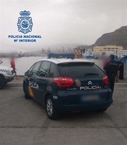 Coche patrulla de la Policía Nacional