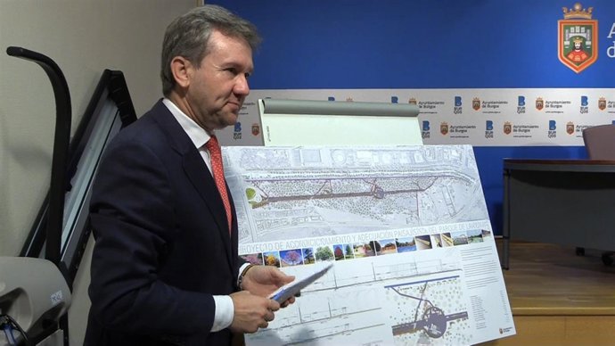 El alcalde de Burgos, Javier Lacalle.