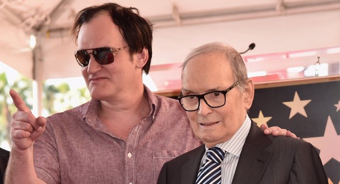 Ennio Morricone y Quentin Tarantino