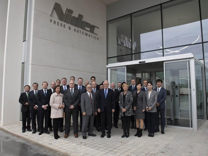 Inauguración Arisa por parte de Ceniceros