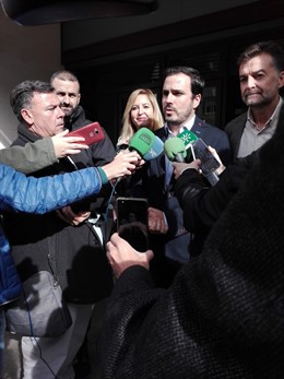 Alberto Garzón y Antonio Maíllo