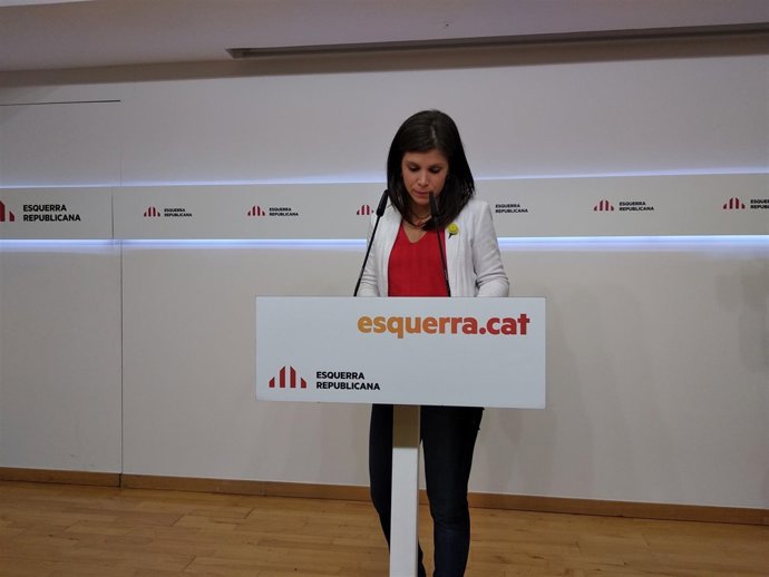 La portavoz de ERC, Marta Vilalta