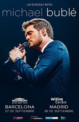 Michael Bublé actuará en el Palau Sant Jordi el 27 de septiembre con 'Love'