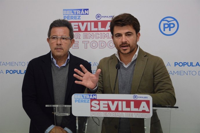 Beltrán Pérez en rueda de prensa