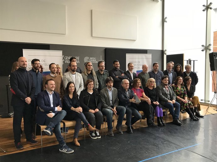 Algunos de los nominados a los Premios del Audiovisual Valenciano