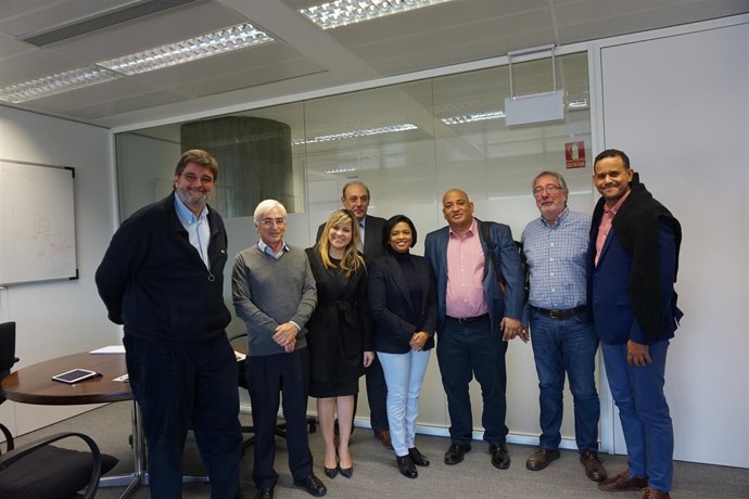 Visita de la delegación de la República Dominicana.