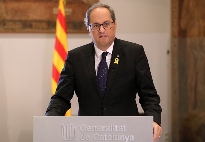 El president de la Generalitat, Quim Torra