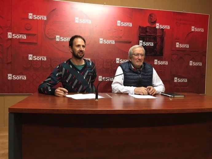 César Gonzalo (izda) y Jesús Bárez (dcha)