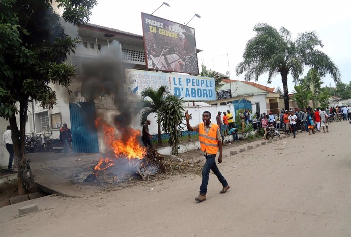 Disturbios en Kinshasa tras la elección de Martin Fayulu como candidato unitario