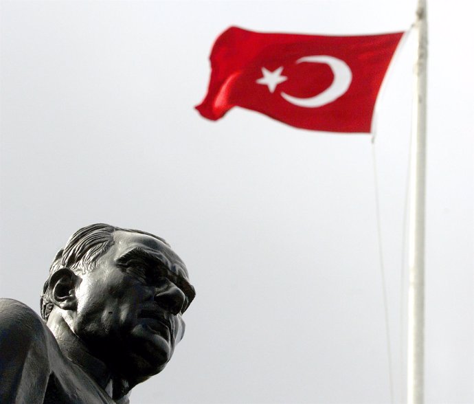 El fundador de la República de Turquía, Mustafá Kemal Ataturk