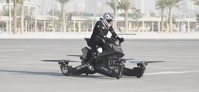 Hoverbike per a la Policia de Dubái