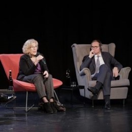 La alcaldesa Manuela Carmena y su homólogo en Berlín Michael Müller