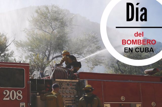 Día del bombero en cuba