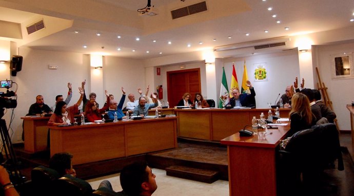 Pleno en el Ayuntamiento de Los Barrios