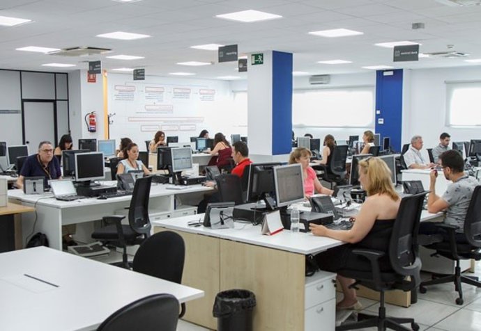Centro de Gestión de Operaciones de Atento en Madrid