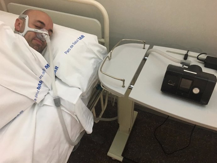 Dispositivo virtual con seguimiento a distancia de la apnea del sueño