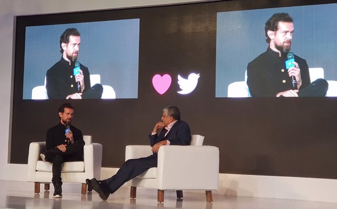 Jack Dorsey, CEO Twitter en India