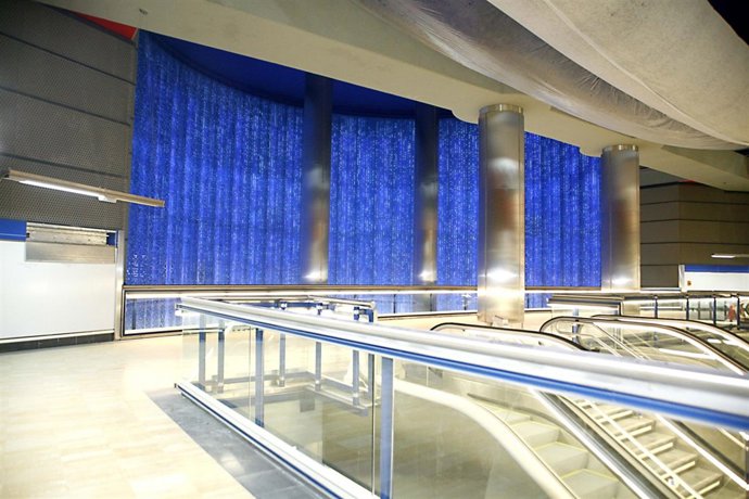 Estación de Metro en Chamartín